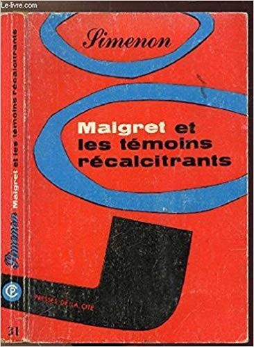 Maigret et les témoins récalcitrants - Click to enlarge picture.