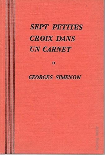 Sept petites croix dans un carnet - Click to enlarge picture.