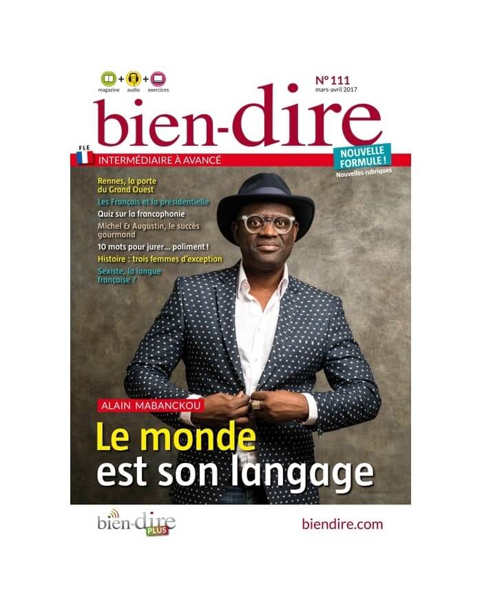 Alain Mabanckou, le monde est son langage - Click to enlarge picture.