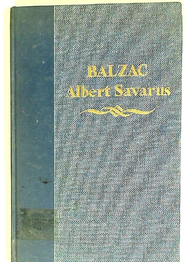 Albert Savarus - Click to enlarge picture.