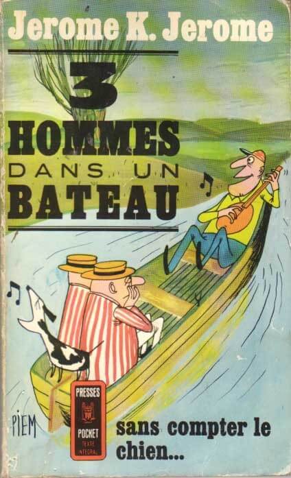 3 hommes dans un bateau sans compter le chien... - Click to enlarge picture.