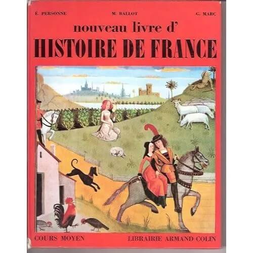 Nouveau livre d'histoire de France - Click to enlarge picture.