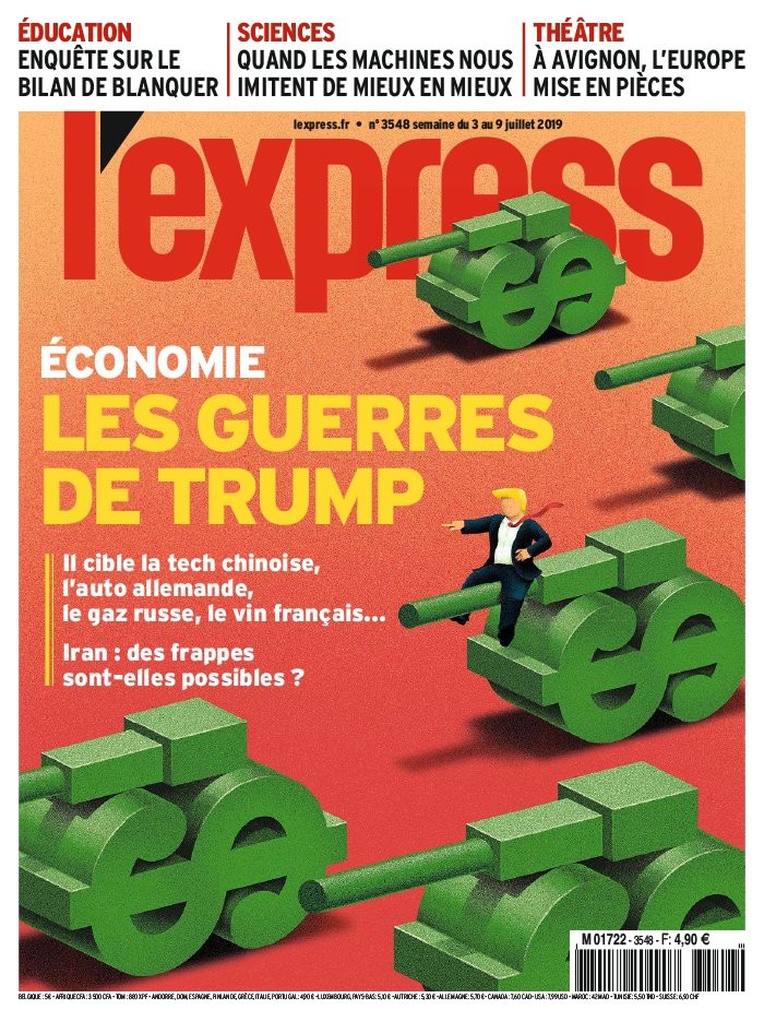 Les guerres de trump - Click to enlarge picture.