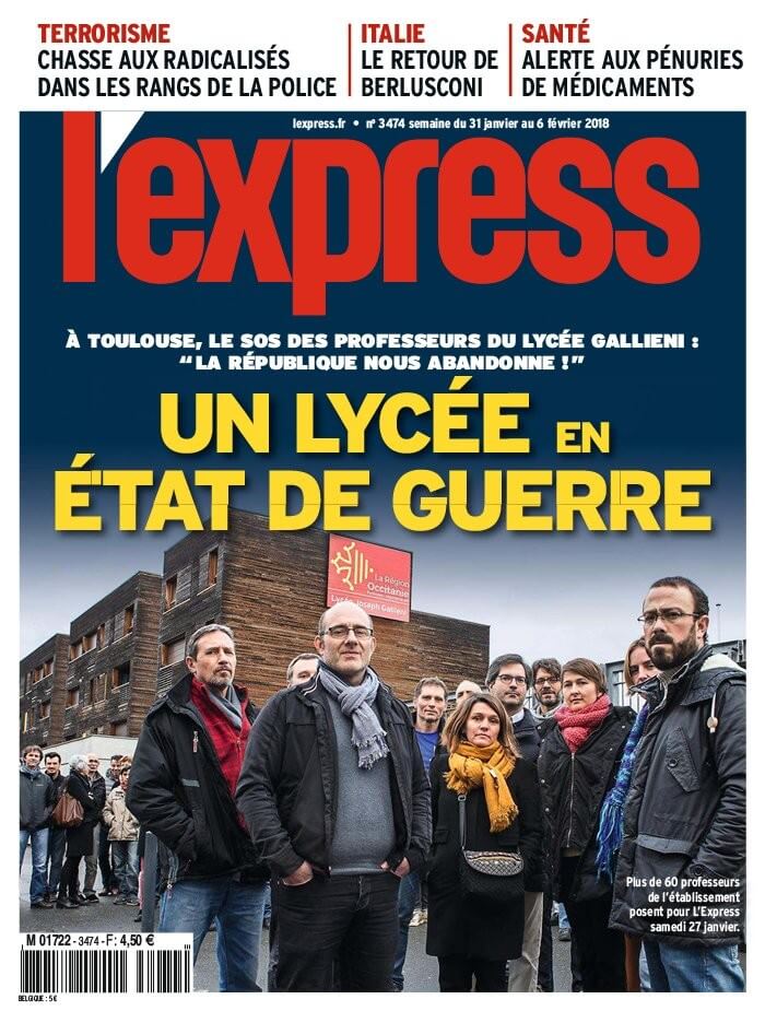 Un lycée en état de guerre - Click to enlarge picture.