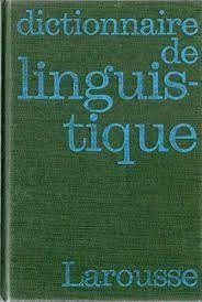 Dictionnaire de linguistique - Click to enlarge picture.
