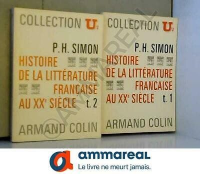 Histoire de la littérature française au XX siècle - Click to enlarge picture.