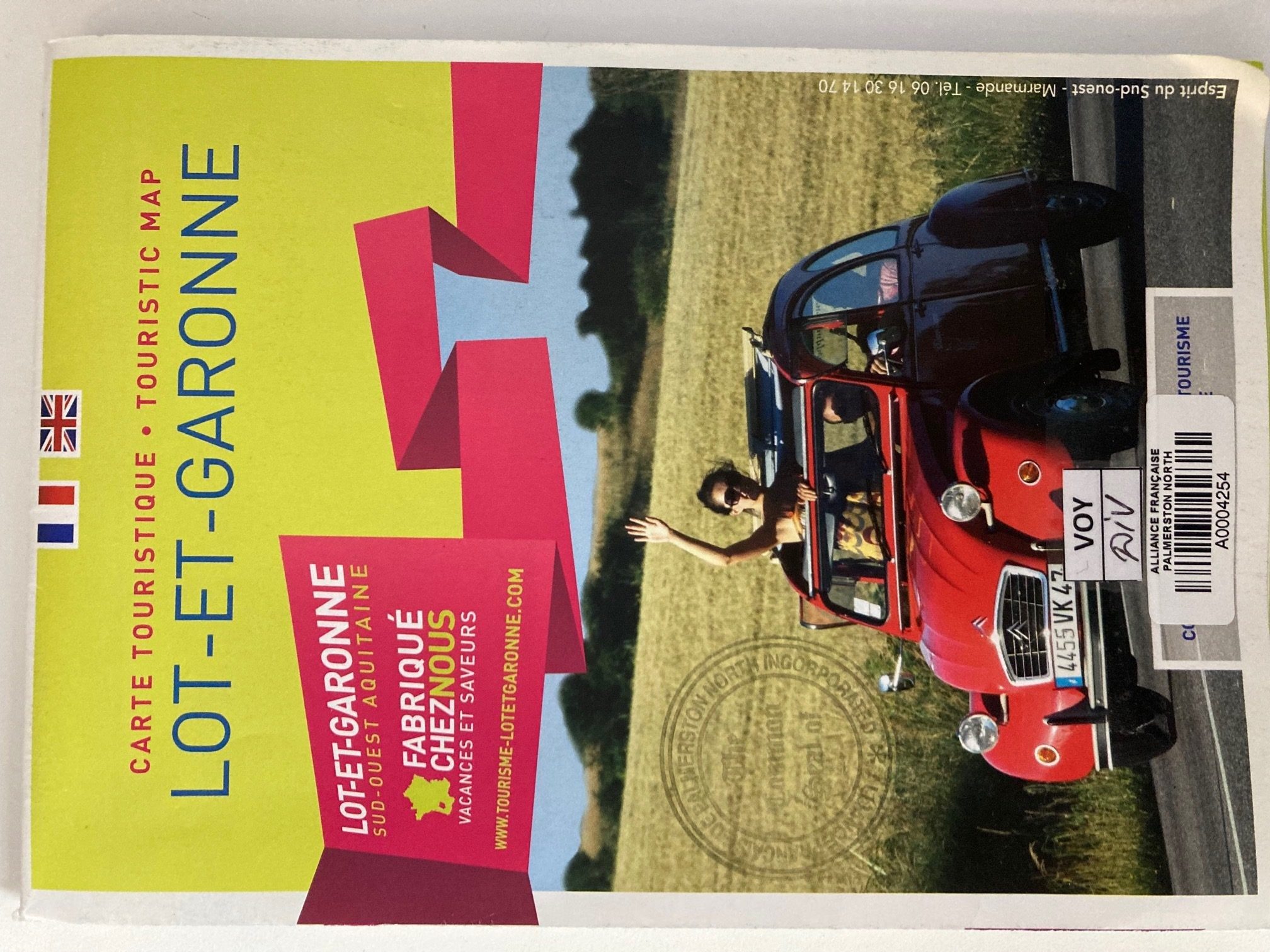 Carte touristique - Click to enlarge picture.