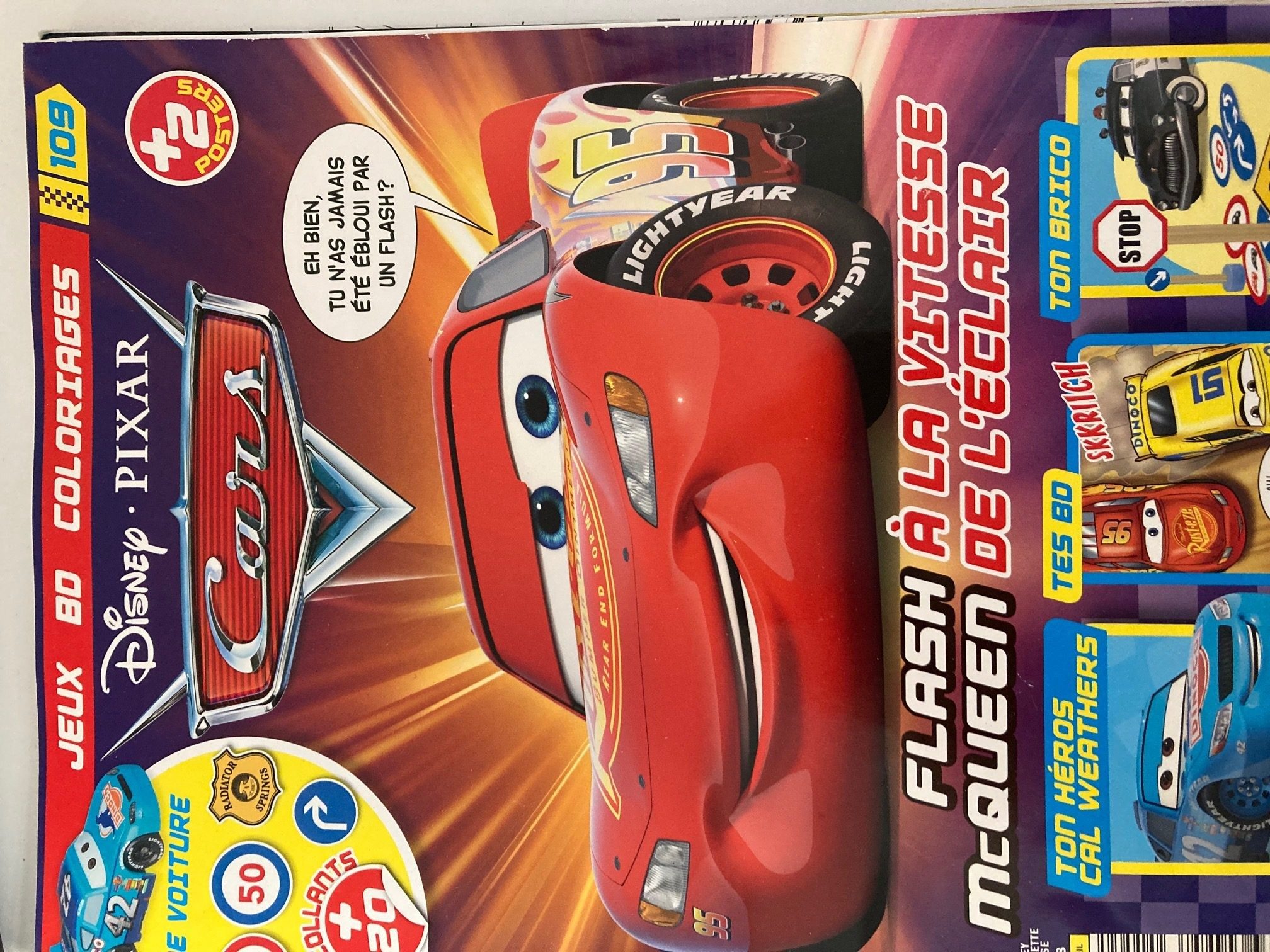 Flash McQueen. A la vitesse de l'éclair - Click to enlarge picture.