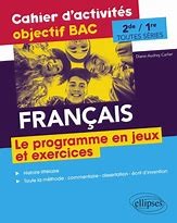 Français 2de et 1re toutes séries Spécial langue française et rédaction - Click to enlarge picture.