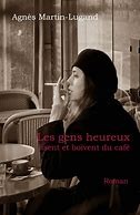 Les gens heureux lisent et boivent du café - Click to enlarge picture.