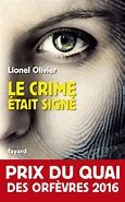 Le crime était signé - Click to enlarge picture.
