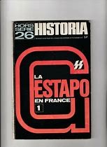 La Gestapo en France - Click to enlarge picture.