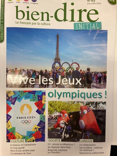 Vive les Jeux Olympiques! - Click to enlarge picture.