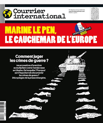 Marine Le Pen, Le cauchemar de l'Europe - Click to enlarge picture.