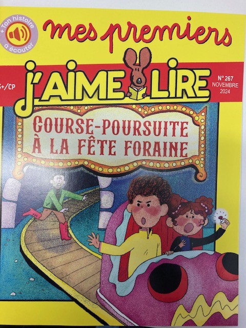 Course-poursuite à la fête foraine - Click to enlarge picture.