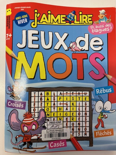 Jeux de mots - Click to enlarge picture.