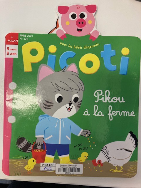 Pikou à la ferme - Click to enlarge picture.