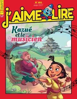 Kazué et le musicien - Click to enlarge picture.