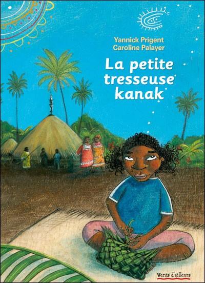 La petite tresseuse kanak - Click to enlarge picture.