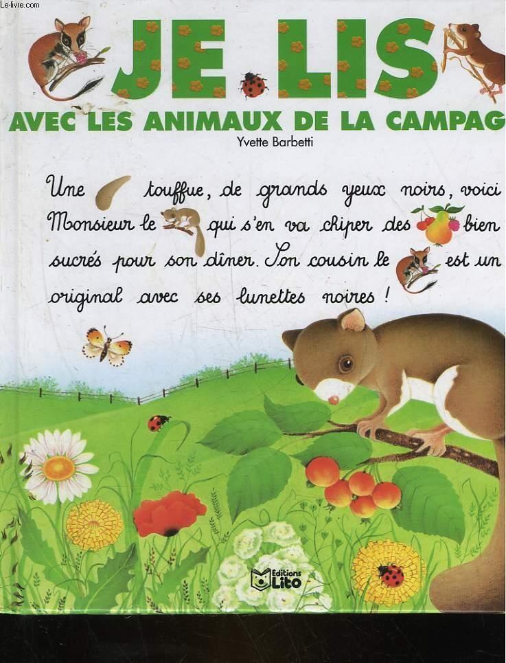 Je lis avec les animaux de la campagne - Click to enlarge picture.