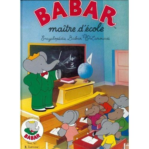 Babar maître d'école - Click to enlarge picture.
