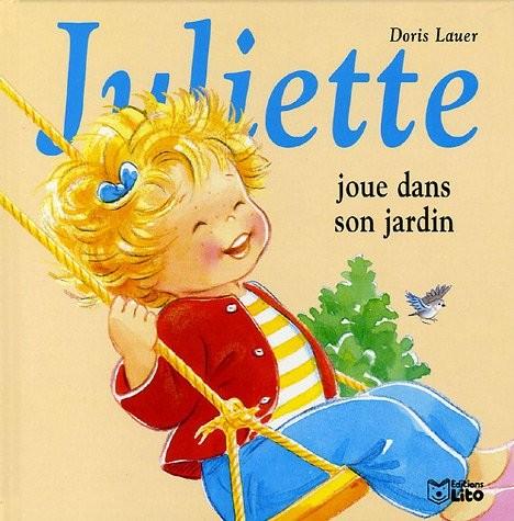 Juliette joue dans son jardin - Click to enlarge picture.