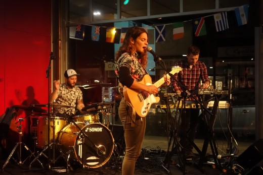 Our international guests from New Caledonia: Julia Paul, David and Johan