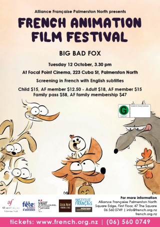 French Animation Film Festival - The Big Bad Fox And Other Tales