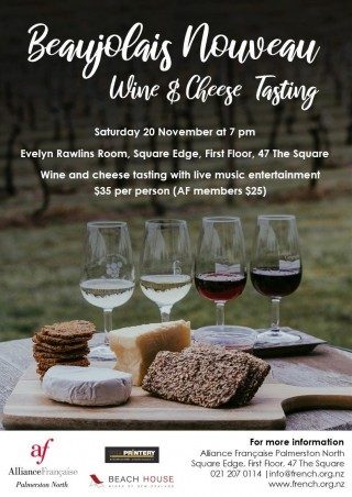 Beaujolais Nouveau - Wine &amp; Cheese Tasting 2021